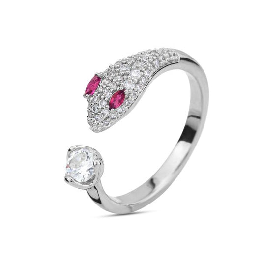 Anello con serpente
