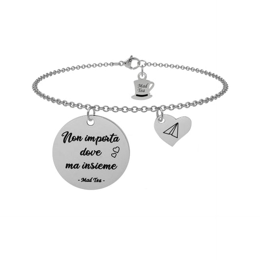 Bracciale “Non importa dove ma insieme”