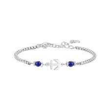 BRACCIALE CON ANCORA BLU