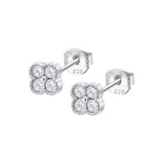 ORECCHINI FIORE LOBO LOTUS SILVER