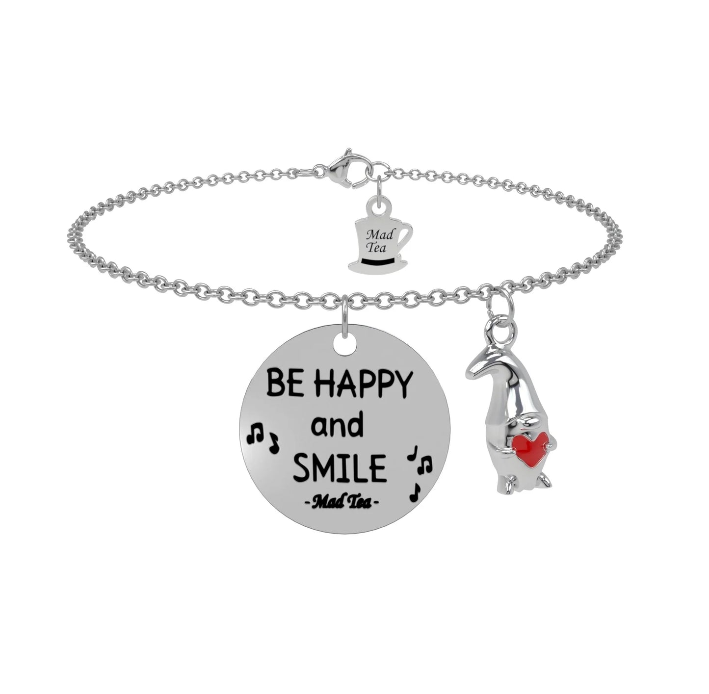 Bracciale “Be happy and smile”