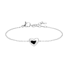 BRACCIALE ACCIAIO CON CUORE