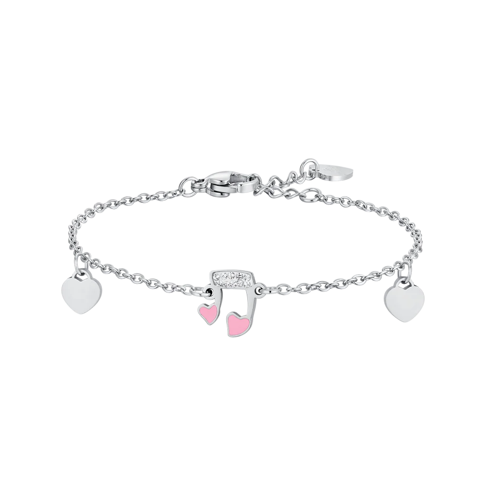 BRACCIALE BAMBINA IN ACCIAIO NOTA MUSICALE