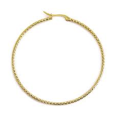 ORECCHINO A CERCHIO GIALLO