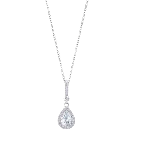 COLLANA GOCCIA SW BIANCO