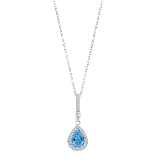 COLLANA GOCCIA CELESTE