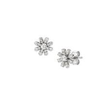 Orecchini Mini Margherita Pavé