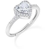 Anello Dolce Cuore Bianco Regolabile