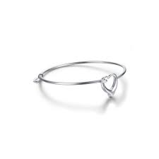 BRACCIALE RIGIDO BASE CON CHIUSURA A CUORE