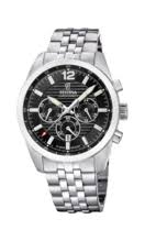 OROLOGIO UOMO ACCIAIO QUADRANTE NERO