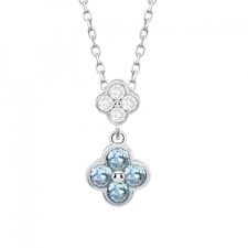 COLLANA FIORE CRISTALLI CELESTI
