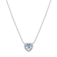 Collana Dolce Cuore Acquamarina