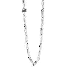 COLLANA IN ARGENTO E CERAMICA NERA