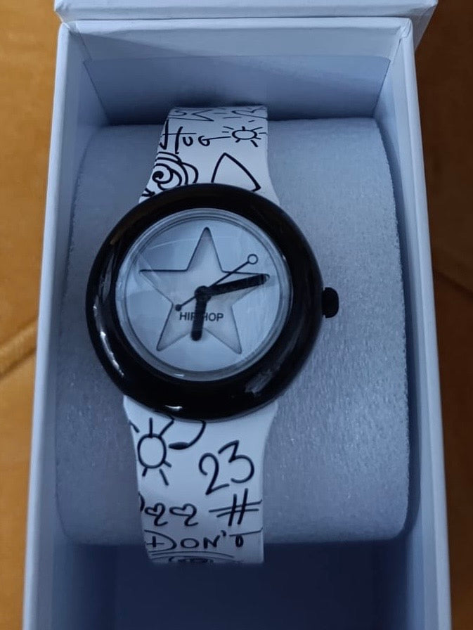 OROLOGIO DONNA HIP HOP STELLA E DISEGNI