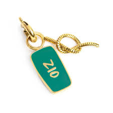 Charm zio e nodo GIALLO