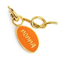 Charm nonna e nodo GIALLO