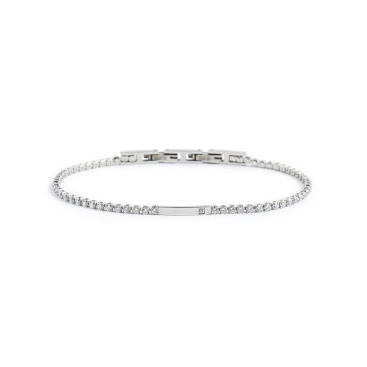 Bracciale tennis 2mm SW BIANCO
