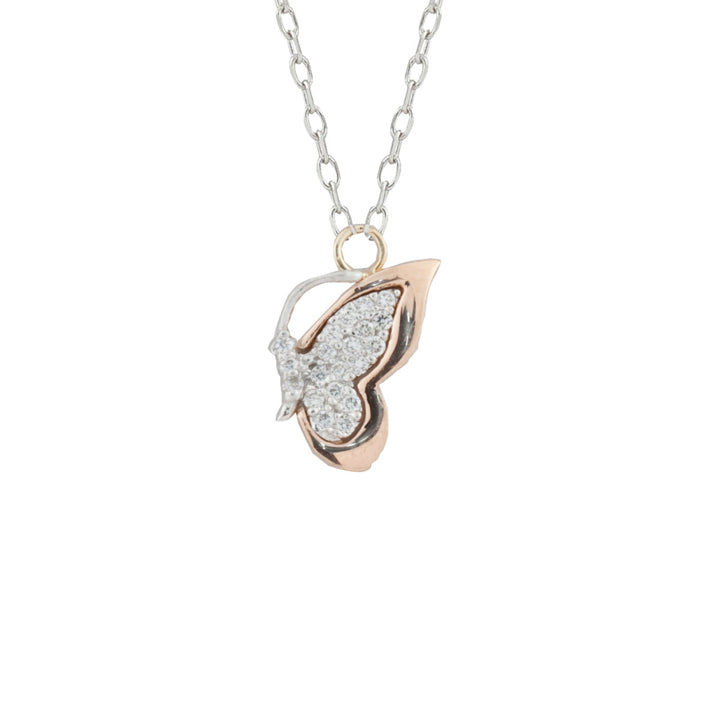 COLLANA CON FARFALLA