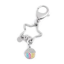 Portachiavi stella con anelli ( CON ESEMPIO )