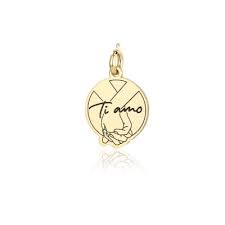 Charm “Ti amo” GIALLO
