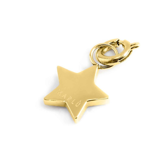 Charm stella con cristalli GIALLO