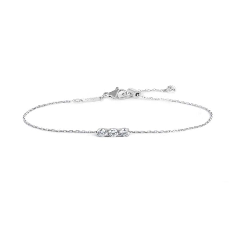 BRACCIALE CON TRE ZIRCONI