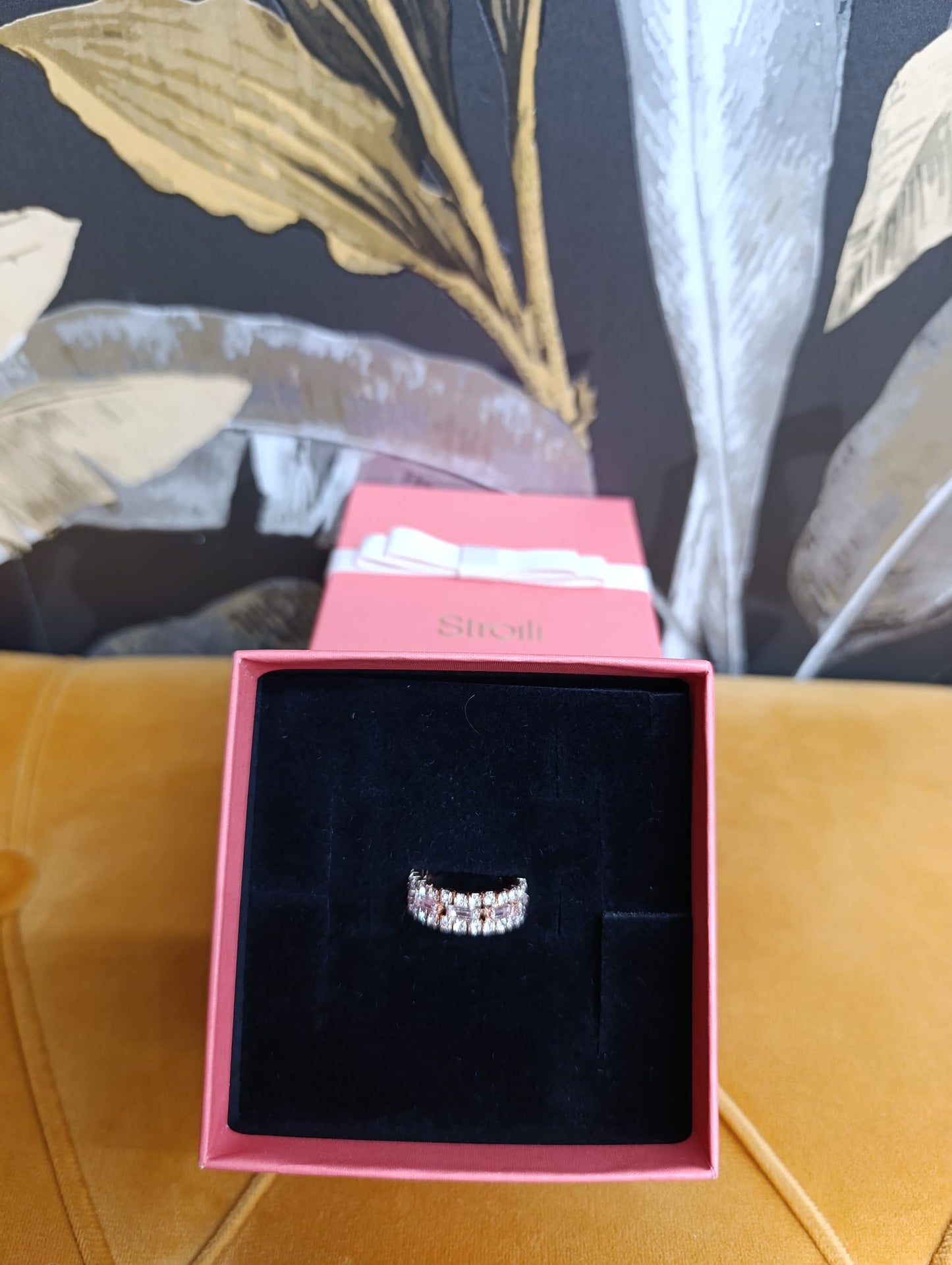 ANELLO STROILI FASCIA SWAROVSKI