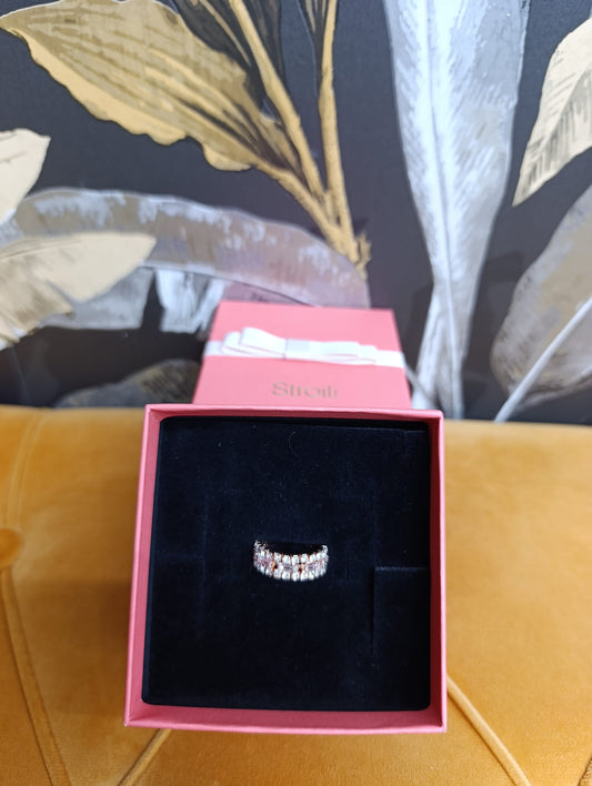 ANELLO STROILI FASCIA SWAROVSKI