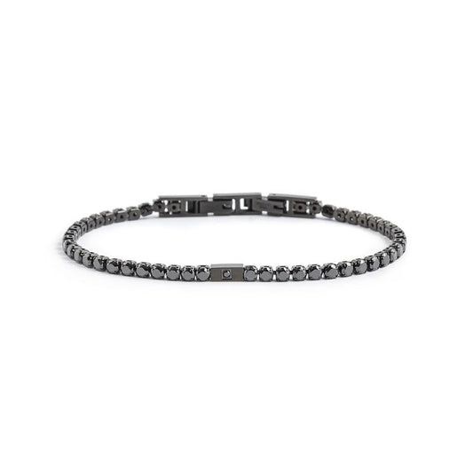 Bracciale tennis 3mm SW NERI (BASE NERA )