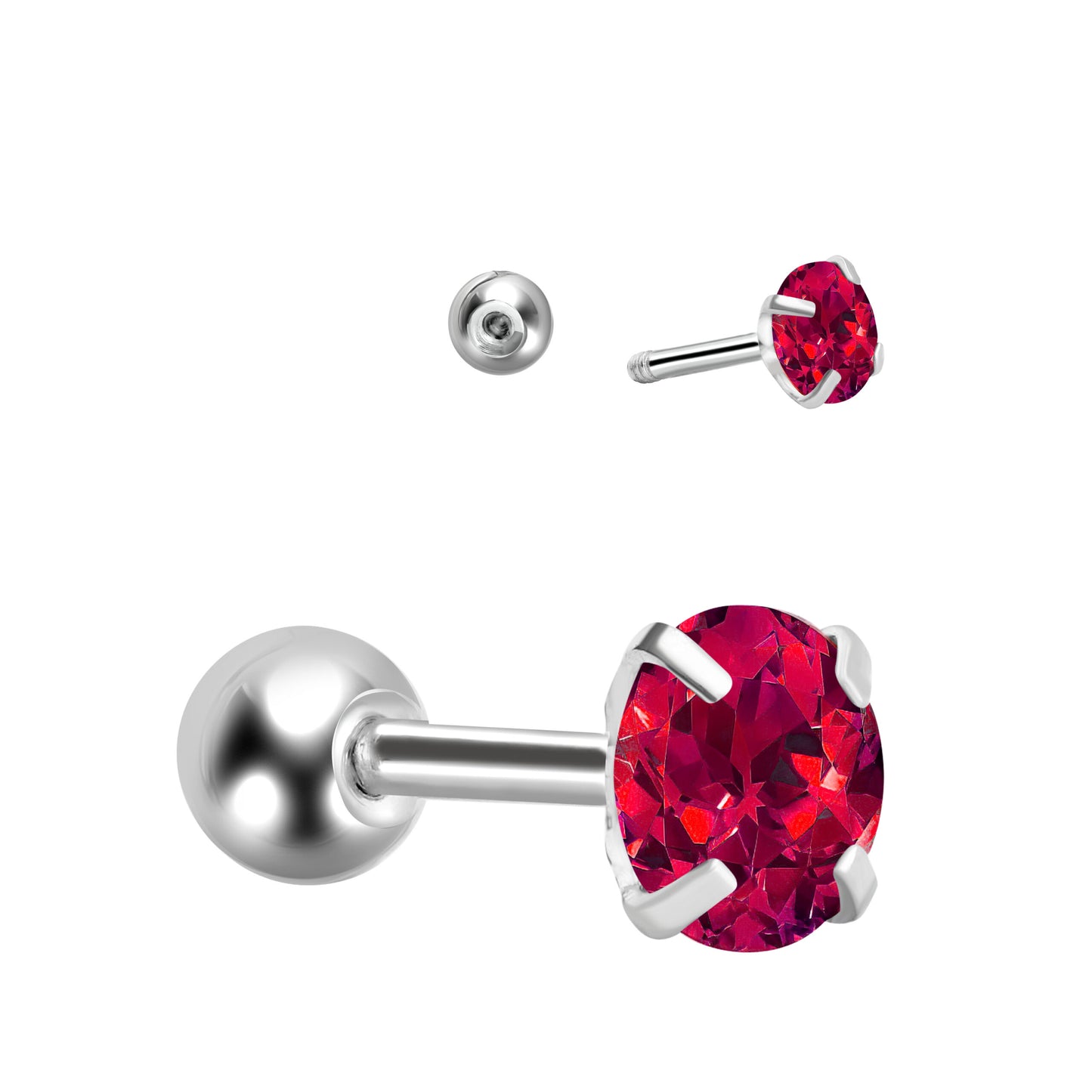 Tragus Con Cristallo Settato