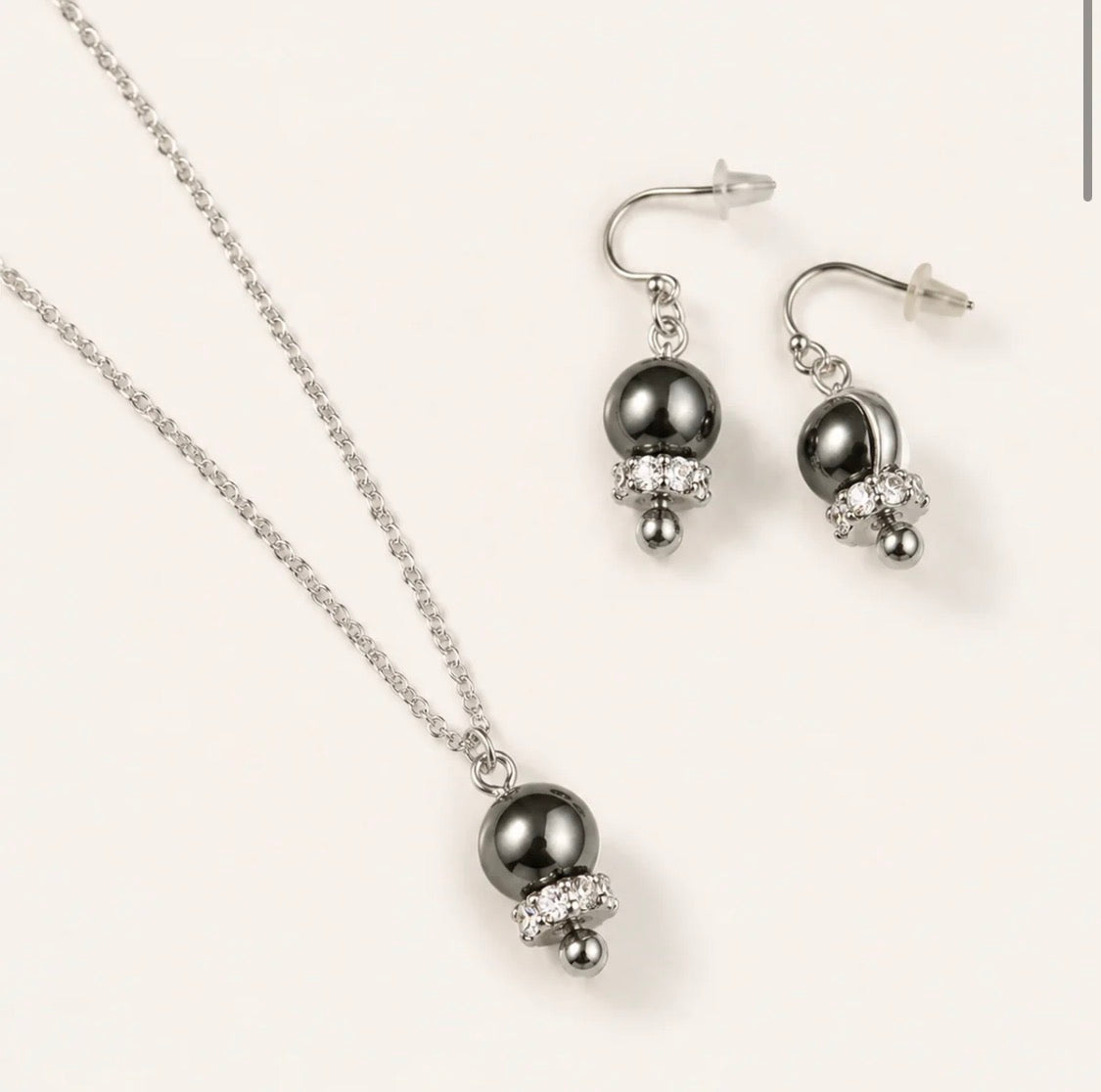 PARURE BELL ACCIAIO