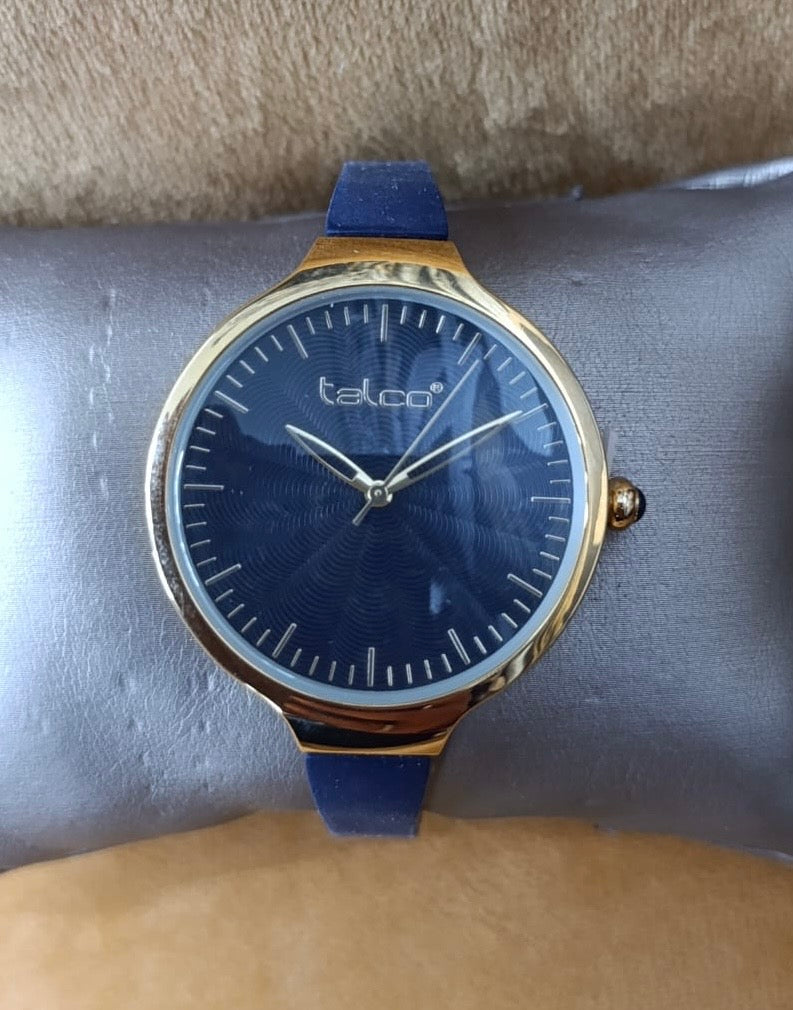OROLOGIO CAUCCIÙ DONNA BLU