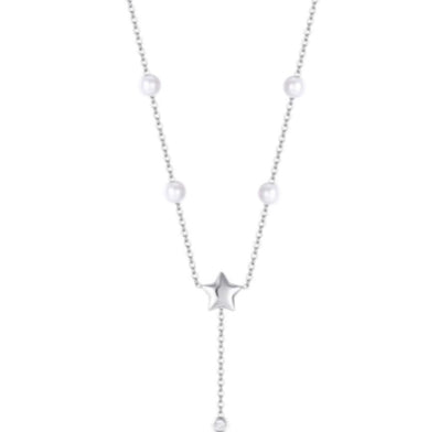 COLLANA STELLA CON PERLE