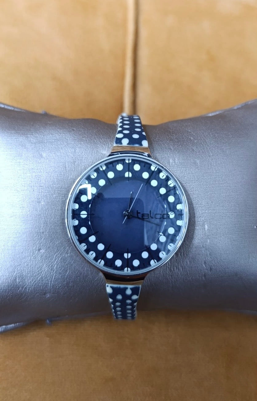 OROLOGIO POIS TALCO NERO O BLU
