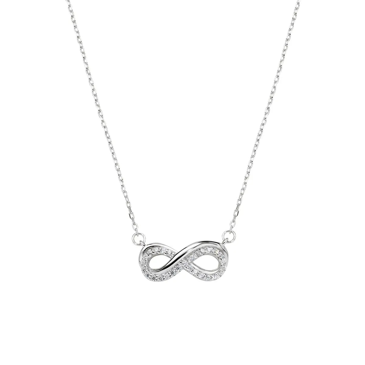 Collana Amore Infinito con Zirconi