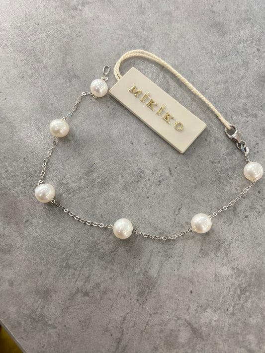 BRACCIALE ORO E PERLE