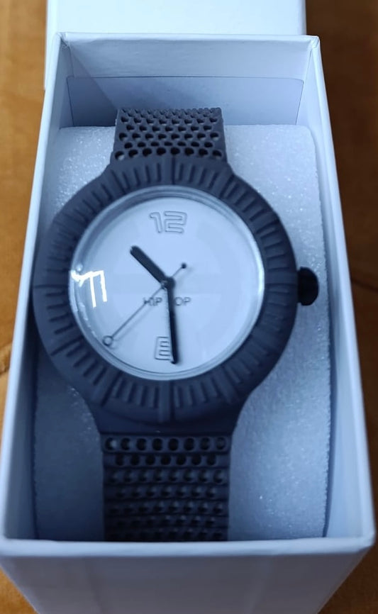 OROLOGIO HIP HOP DONNA GRIGIO