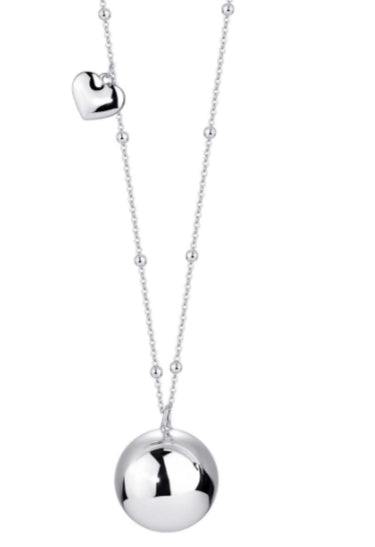 COLLANA CHIAMA ANGELI CON CIONDOLO A CUORE